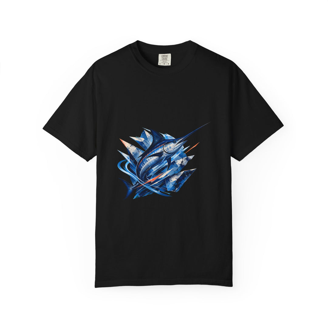 Cool Blue Abyssal Swordfish Graphic Tee