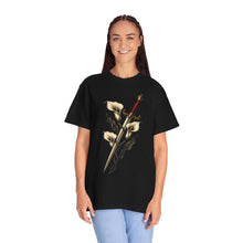 Blackwork Calla Lily Dagger Graphic Tee