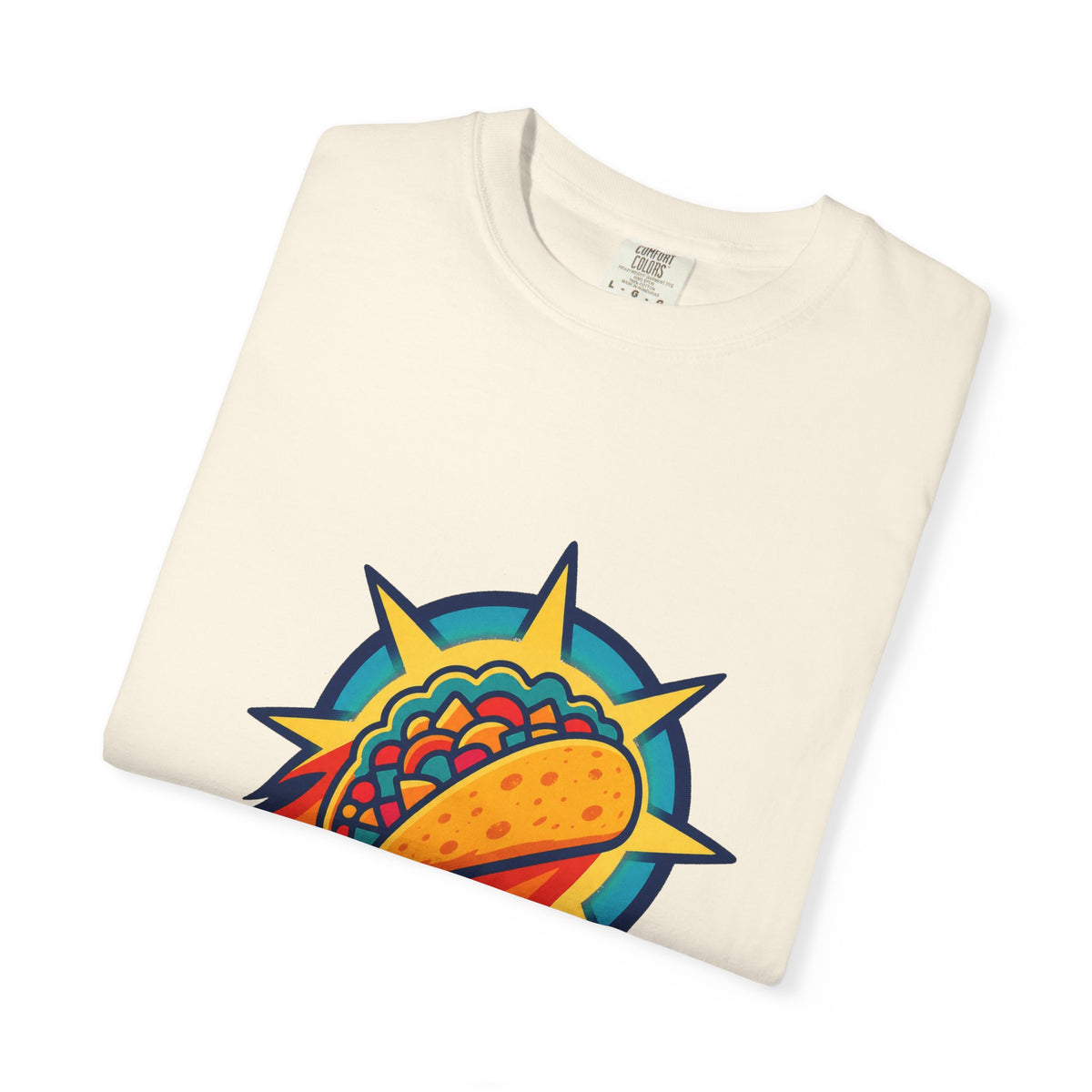 Cosmic Taco Comet Retro Graphic Tee