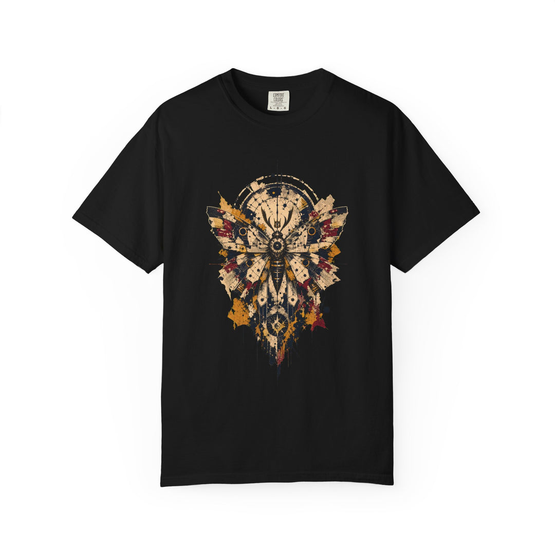 Mechanical Moth Crest T-Shirt Graphic