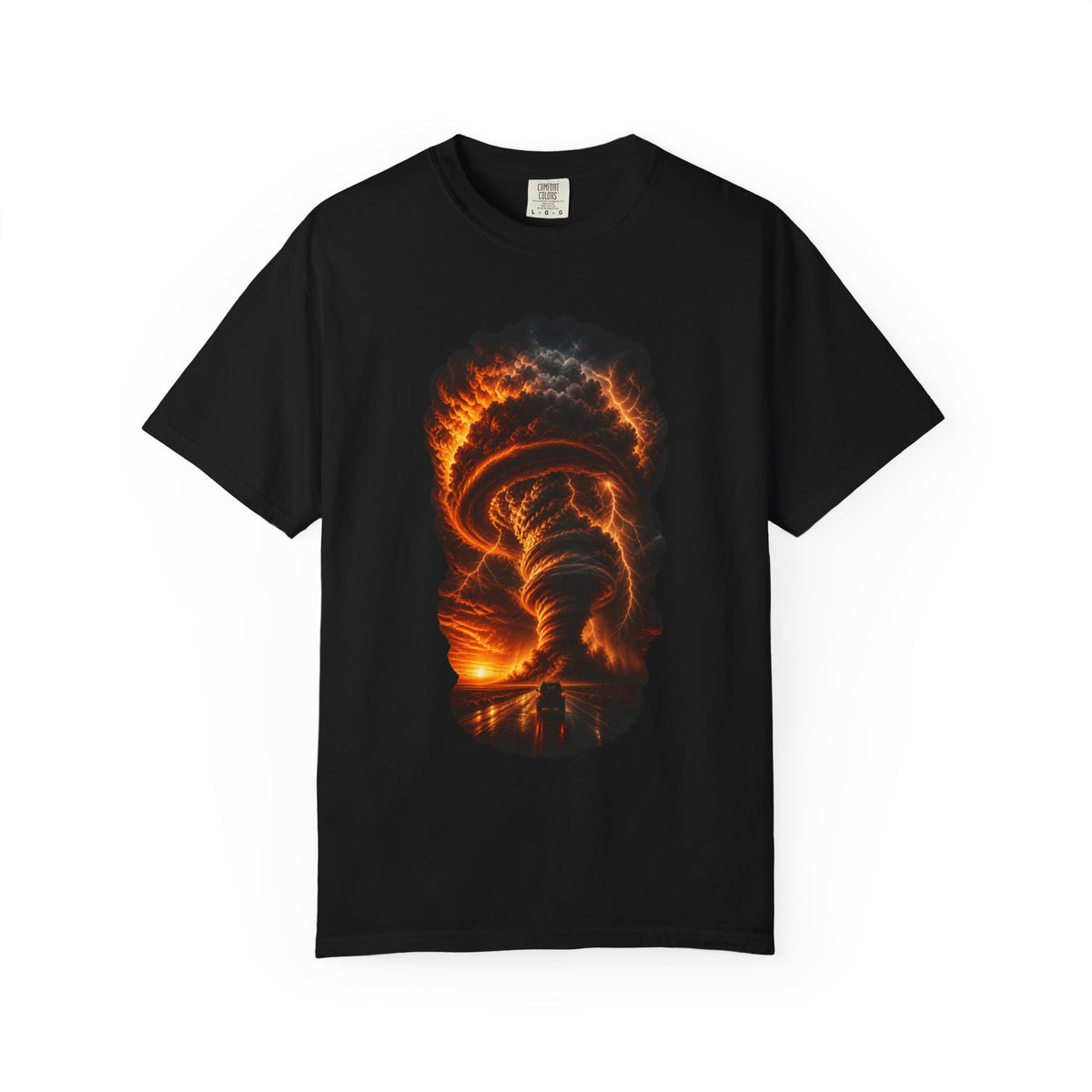Fireline Supercell Storm Chaser Graphic Tee
