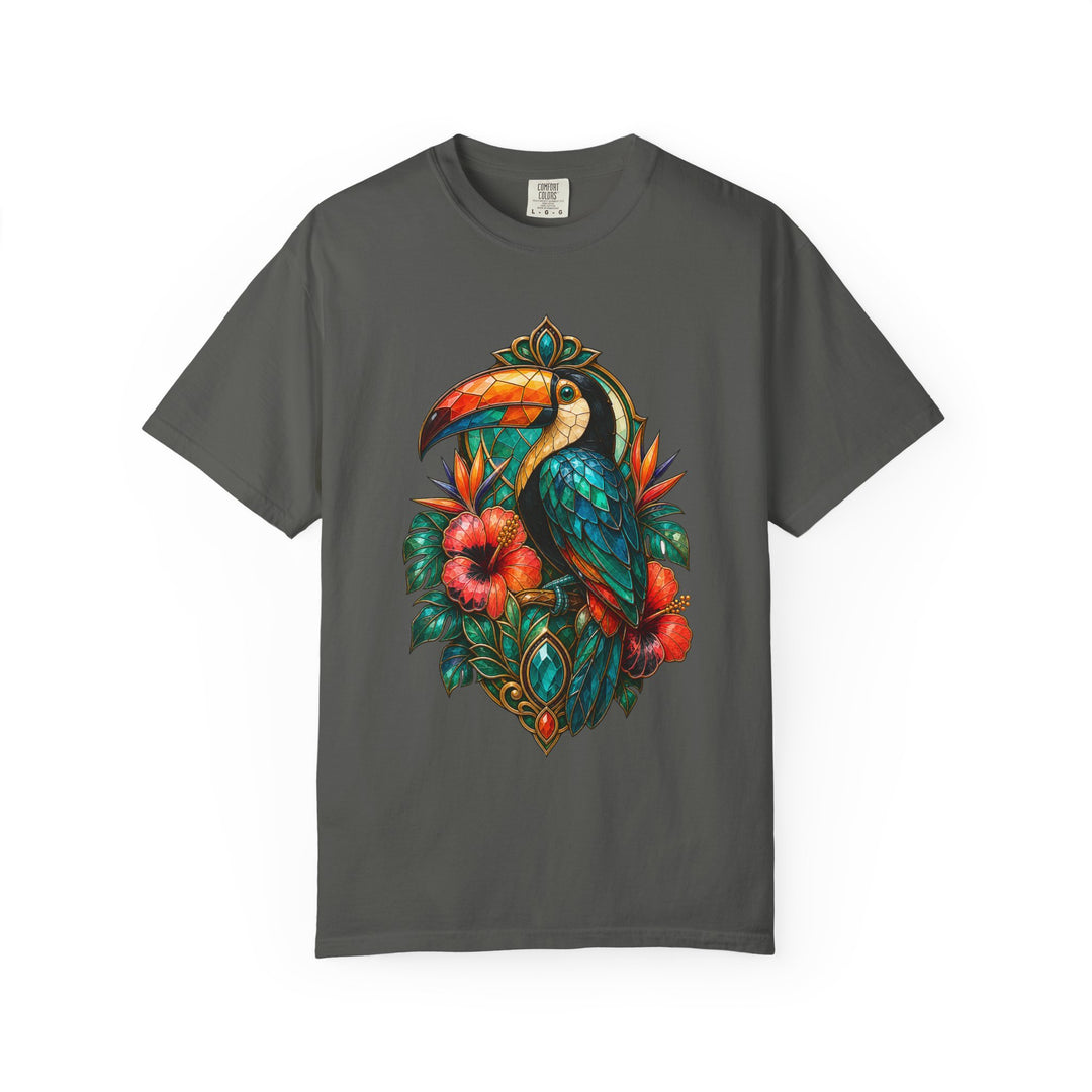 Tropical Glass Toucan Graphic Tee
