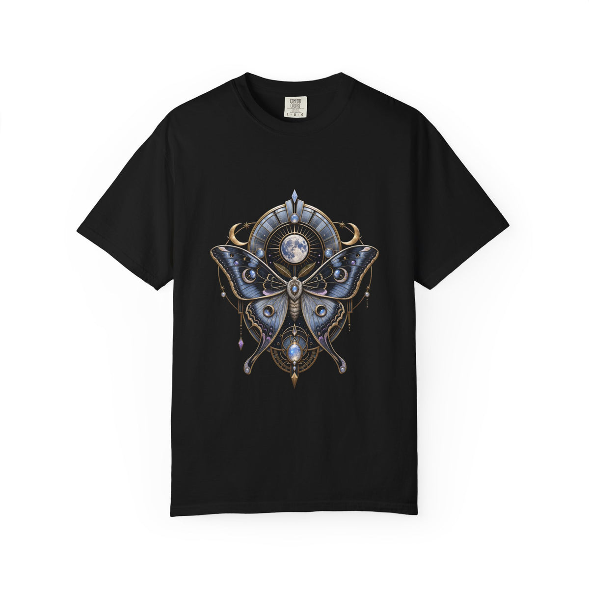 Neo Deco Cosmic Moth Graphic Tee