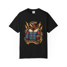 Tattoo Flash Thunder Rattlesnake T-Shirt Graphic