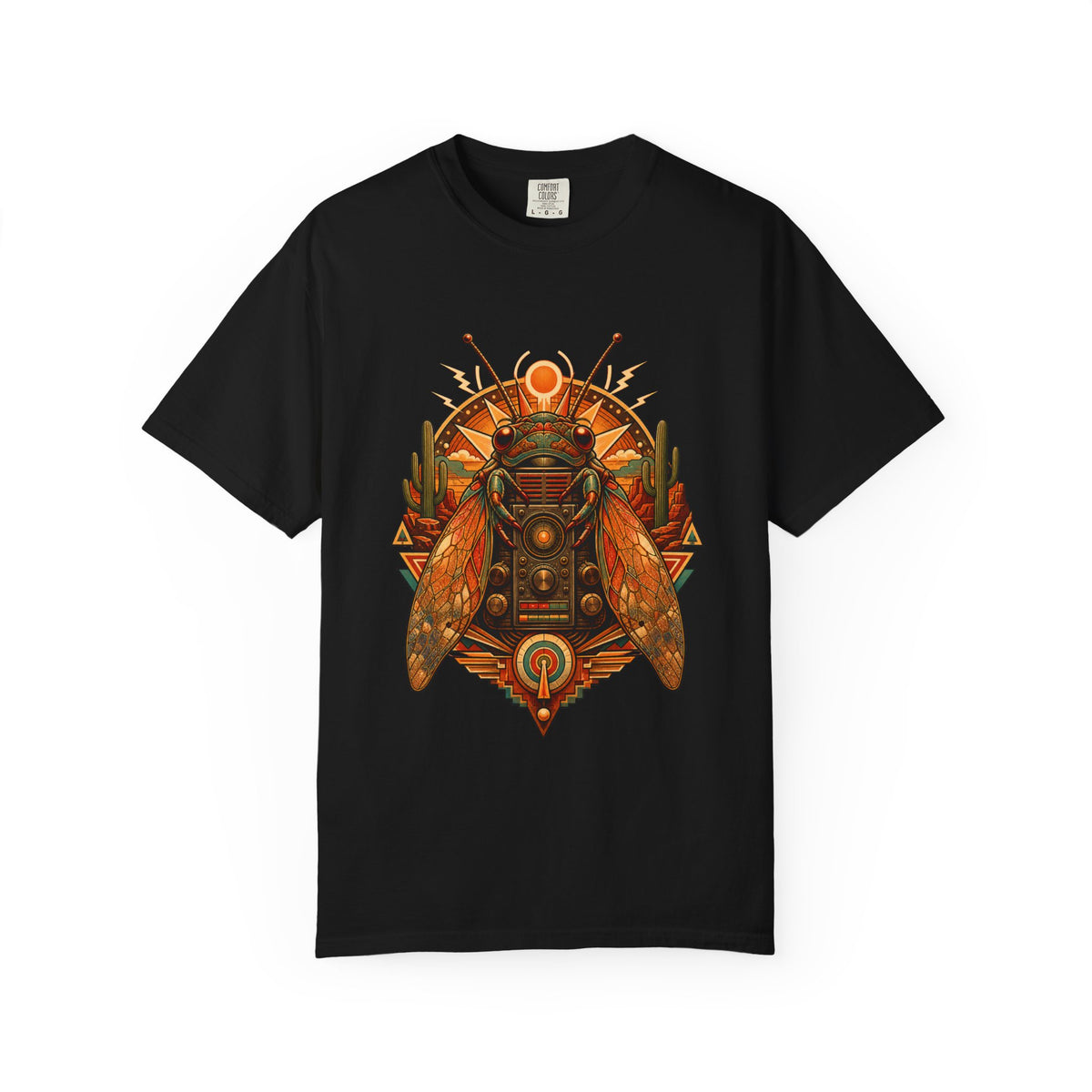 Desert Radio Cicada Signal T-Shirt Graphic