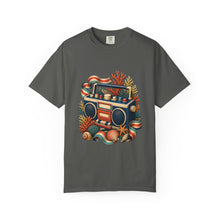 Deck Stripe Coral Radio Graphic Tee