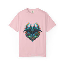 Neon Reef Manta Cyber Crest T-Shirt Graphic