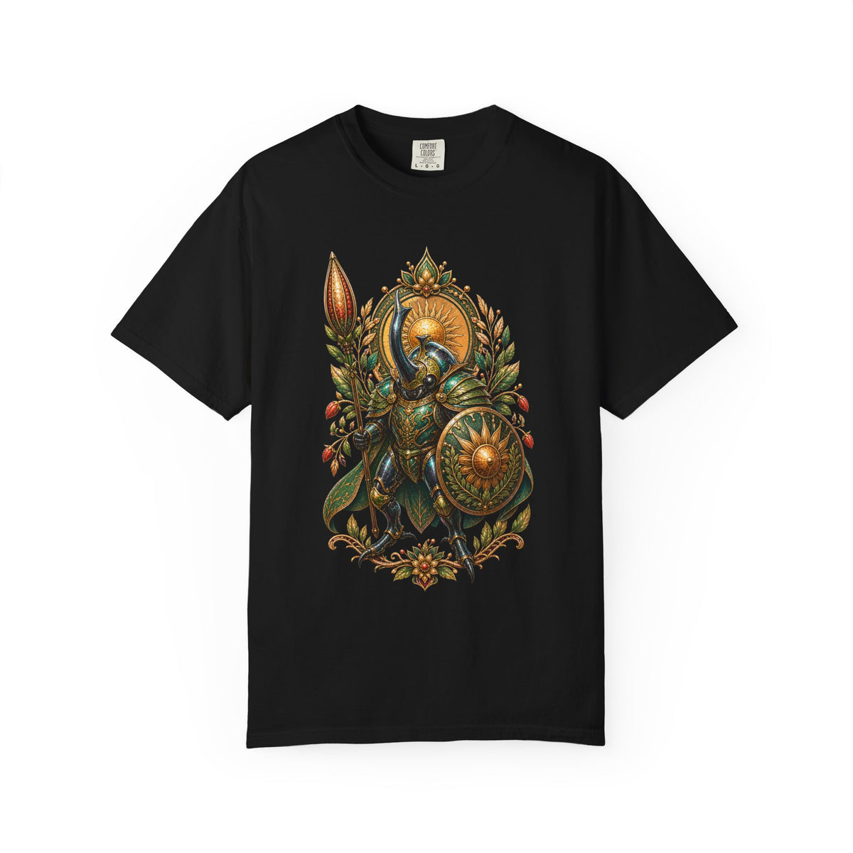 Solar Beetle Knight T-Shirt Graphic