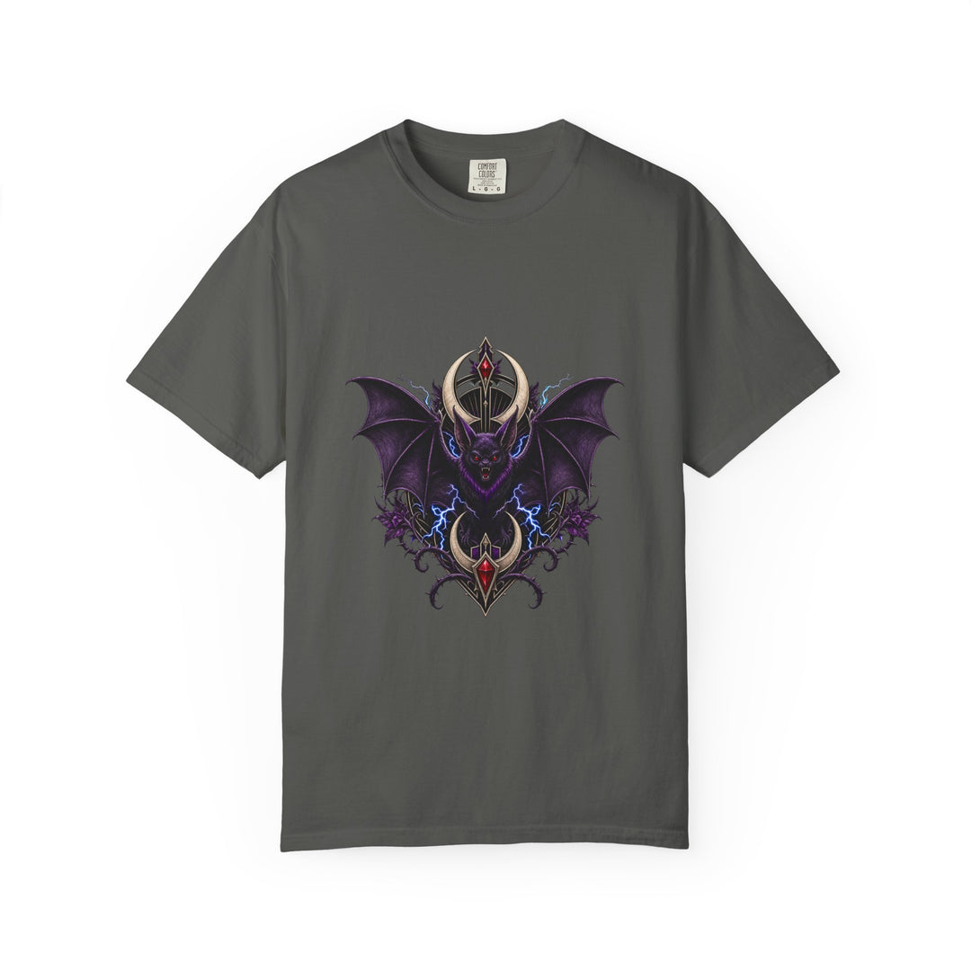 Velvet Thunder Bat Crest Graphic Tee