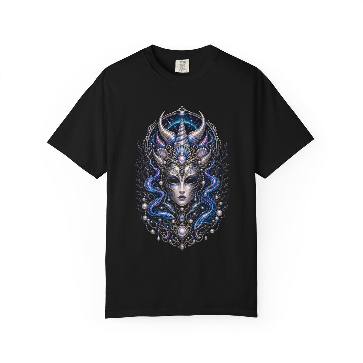 Abyssal Pearl Mask T-Shirt Graphic