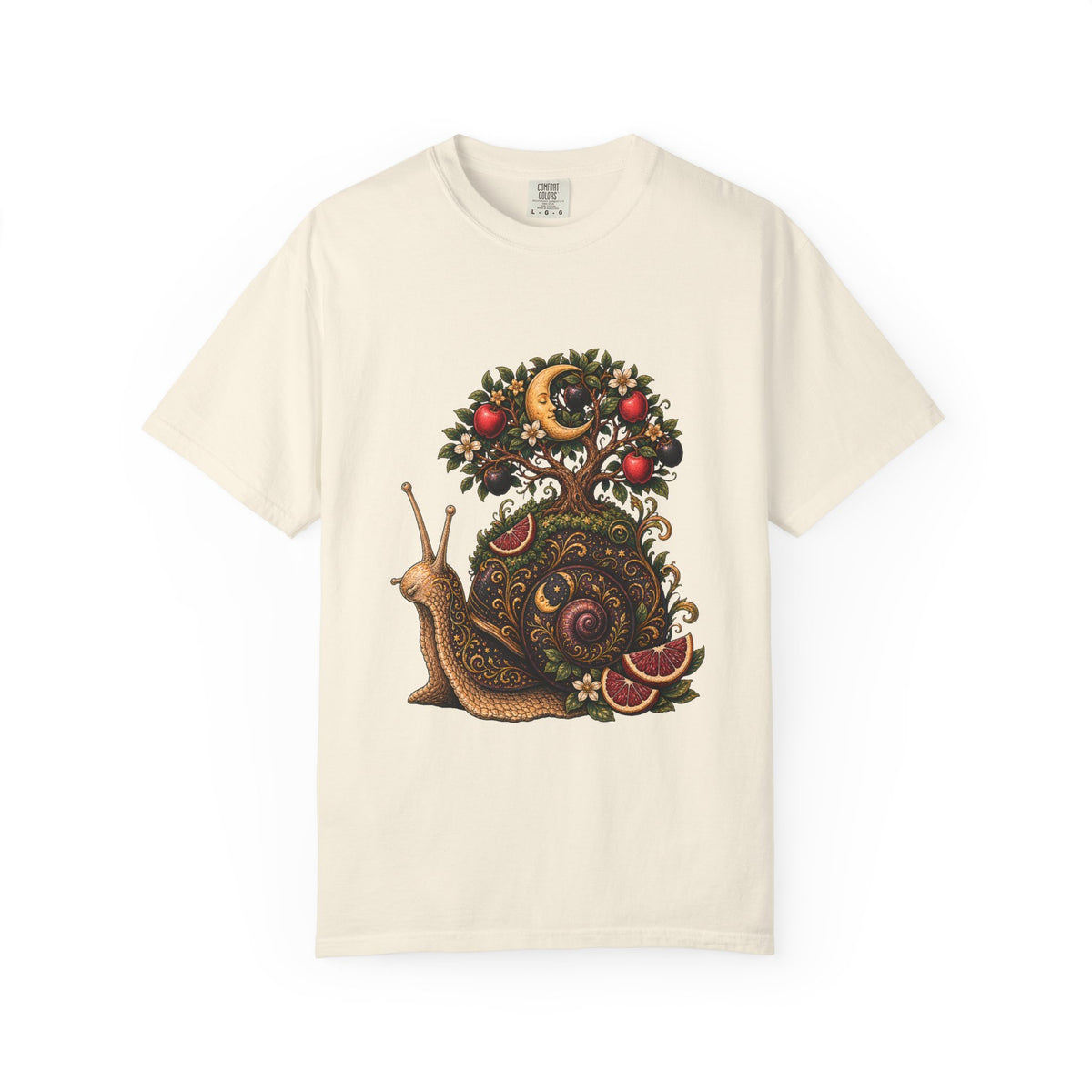 Celestial Orchard Snail Graphic Tee