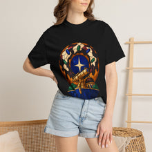 Donut Nebula Observatory Stained Glass Adventure Graphic Tee