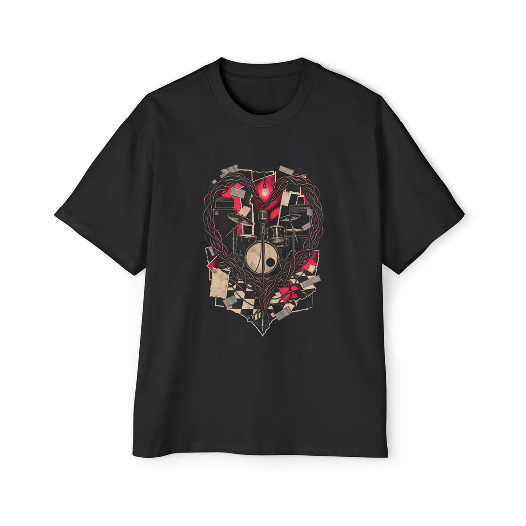 Basement Noise Heavy Oversized Emo Tee