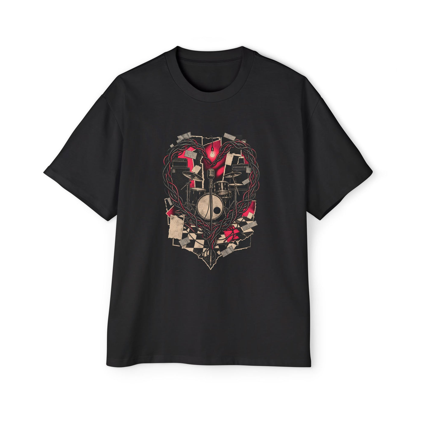 Basement Noise Heavy Oversized Emo Tee