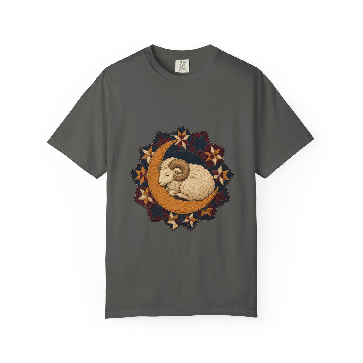 Lunar Wool Sheep Quilt Graphic Tee