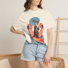 Coral Otter Paddleboard Graphic Tee