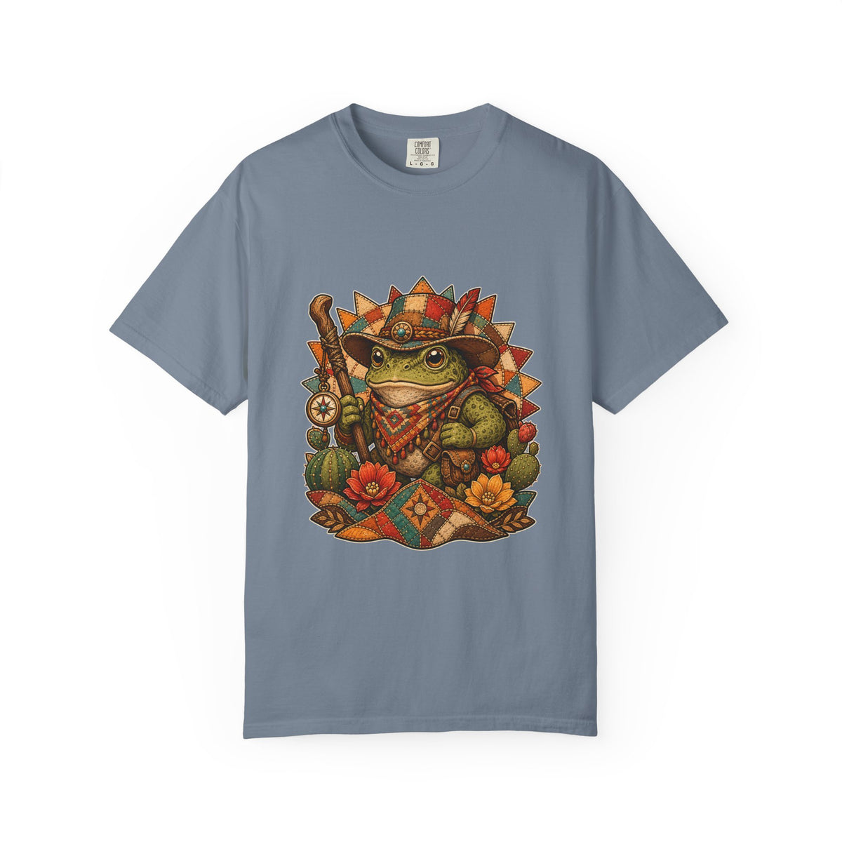 Patchwork Desert Toad Ranger T-Shirt Graphic