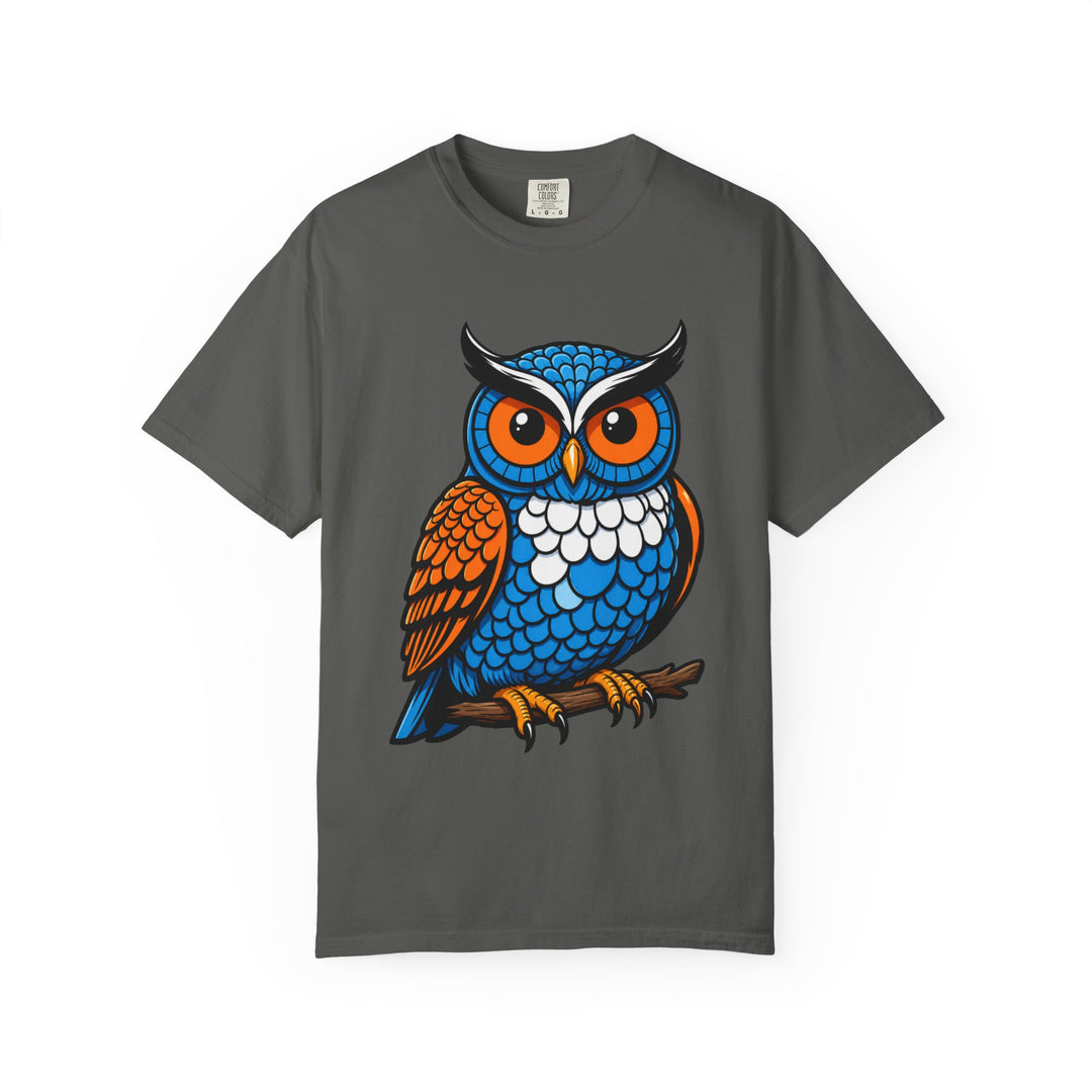 Blue Owl Mascot T-Shirt Graphic
