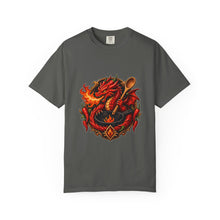 Chili Pepper Dragon Kitchen Crest T-Shirt Graphic