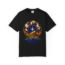 Donut Nebula Observatory Stained Glass Adventure Graphic Tee