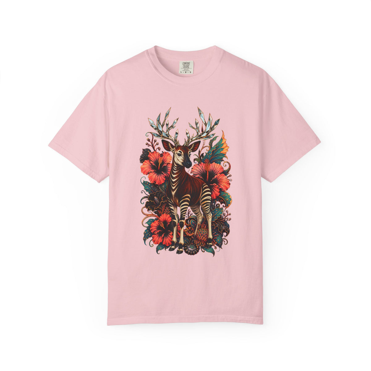 Hyper-Bloom Okapi Mirrorbeast Graphic Tee