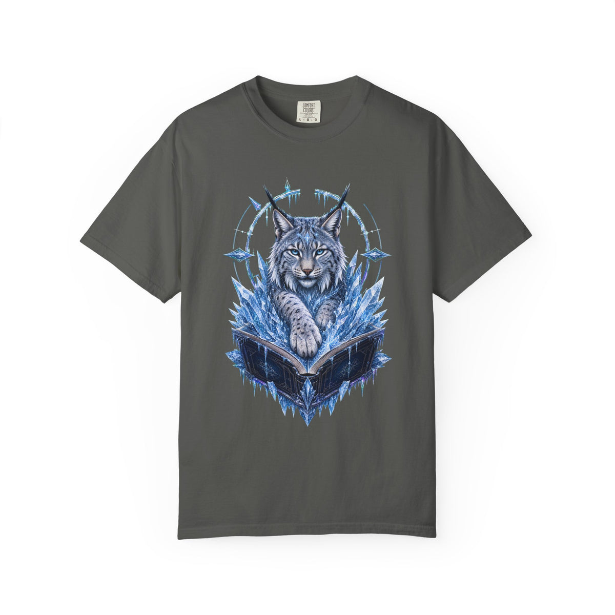 Glacier Lynx Spellbook Graphic Tee