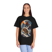 Alpine Scentline Rescue Dog Woodcut Graphic Tee
