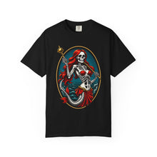 Skeleton Mermaid Crest T-Shirt Graphic