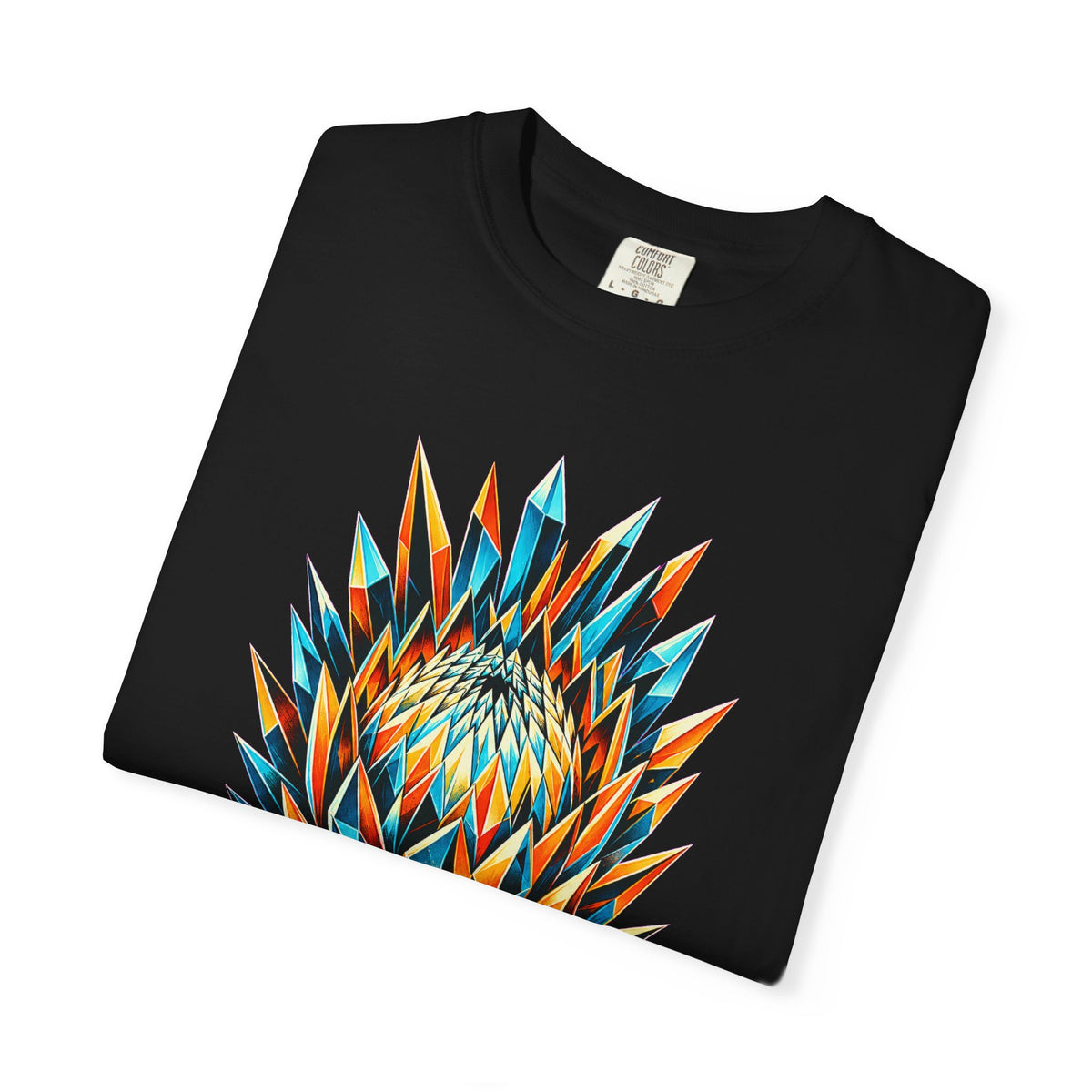 Neon Protea Prism Burst Graphic Tee