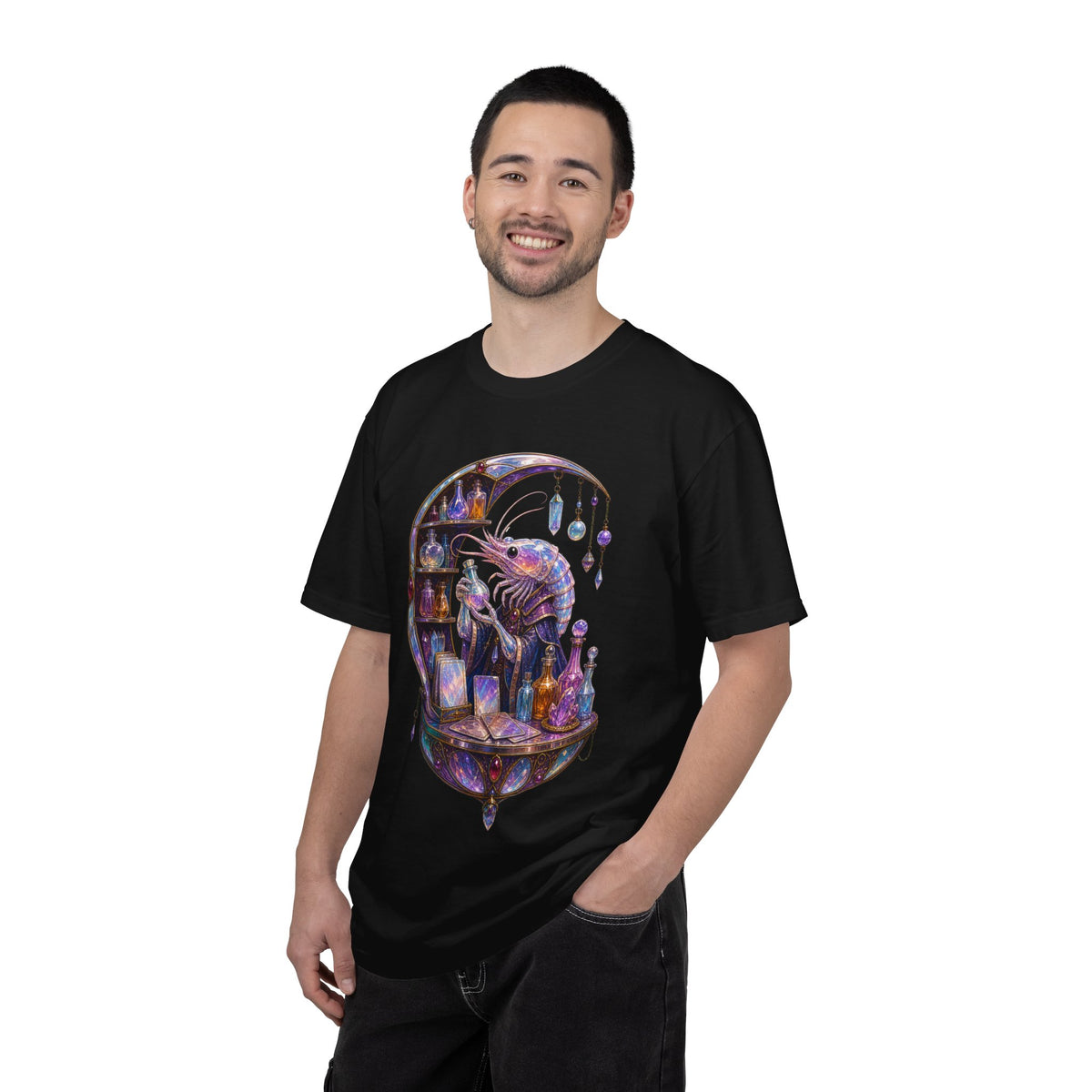 Glass Tarot Shrimp Apothecary T-Shirt Graphic