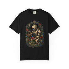 Glitch Garden Field Robot T-Shirt Graphic