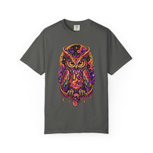 Lava Lamp Owl Psychedelic Graphic T-Shirt