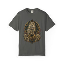 Dark Academia Fossil Owl T-Shirt Graphic