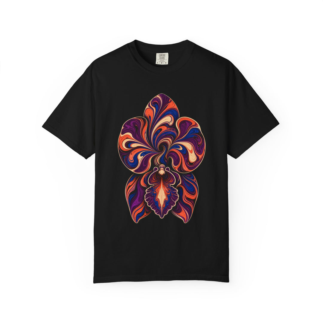 Orchid Marble Vortex Graphic Tee
