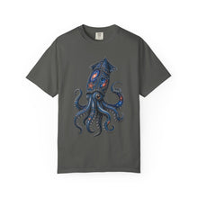 Cosmic Denim Squid Graphic Tee