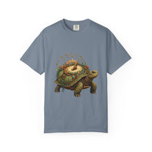 Solarpunk Sundial Tortoise Graphic Tee