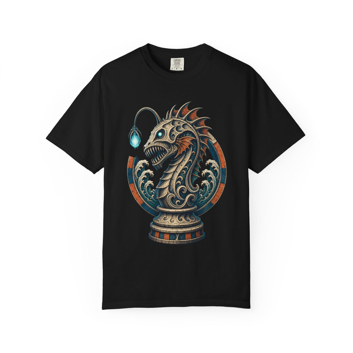 Coastal Chess Angler Knight T-Shirt Graphic