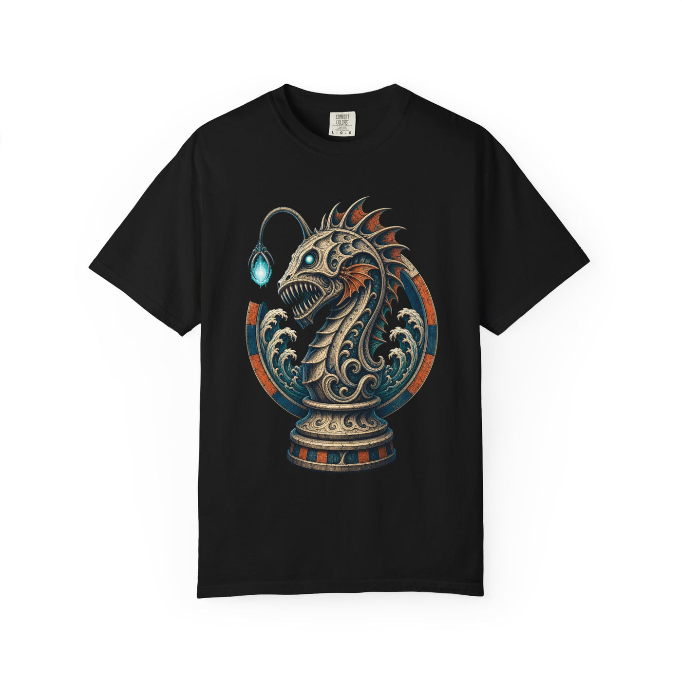 Coastal Chess Angler Knight T-Shirt Graphic