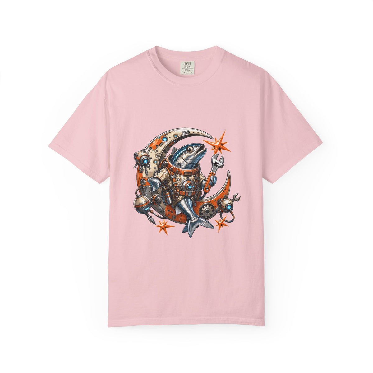 Chrome Sardine Space Mechanic Graphic Tee