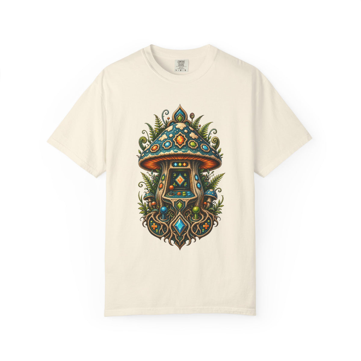 Botanical Arcade Mushroom Graphic Tee