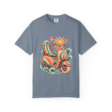 Psychedelic Deck Chair Shell Scooter T-Shirt Graphic