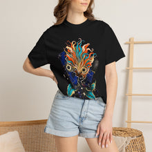 Cassette Anemone Split Abstract Floral Graphic Tee