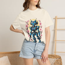 Cherry Blossom Robot Moon T-Shirt Graphic