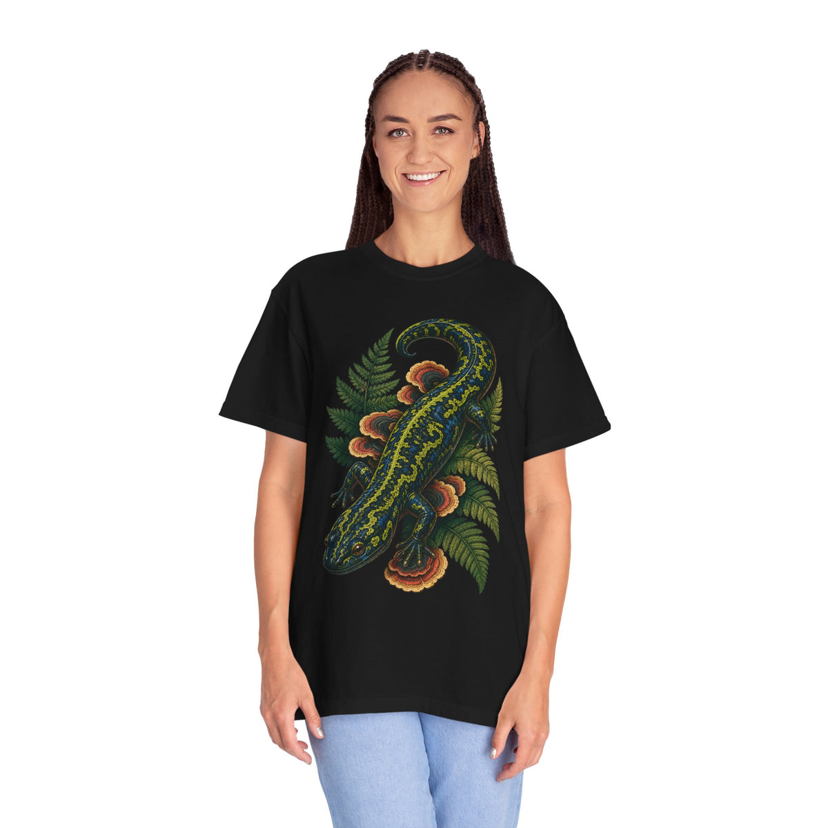 Forest Magic Giant Salamander Graphic Tee