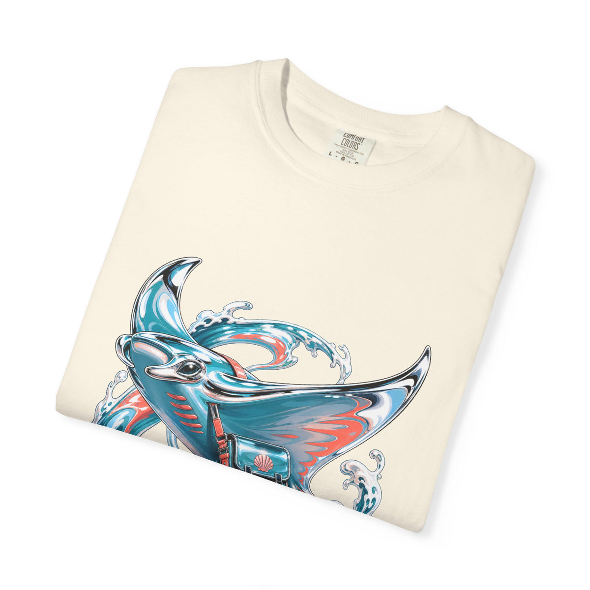 Surfcore Chrome Manta Courier T-Shirt Graphic