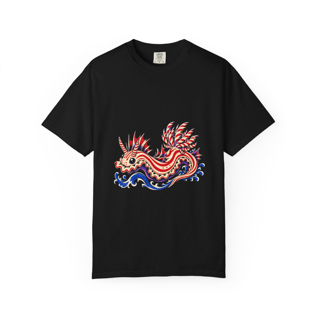 Punk Candy Stripe Sea Slug Graphic Tee