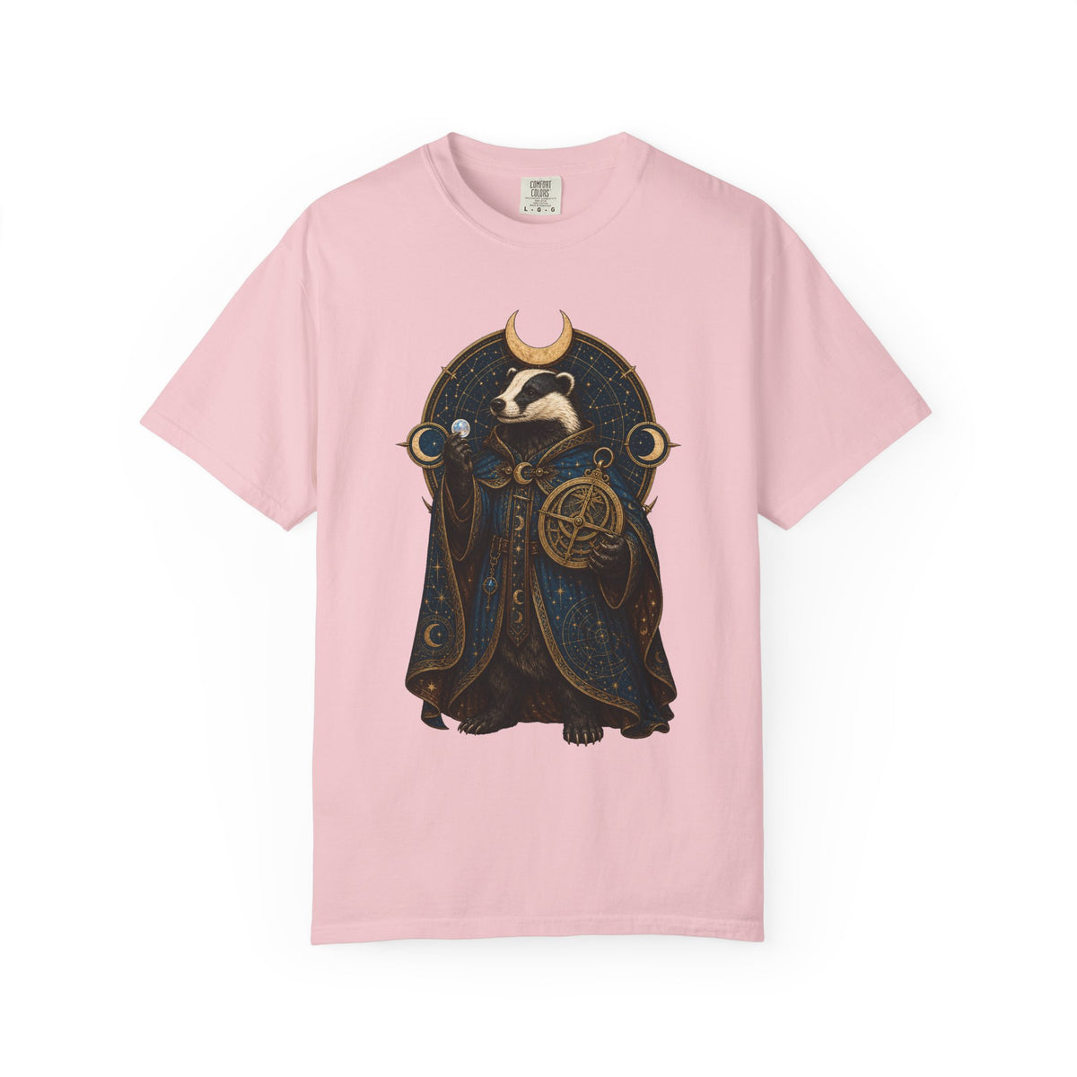 Badger Astronomer Graphic Tee
