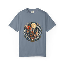Moonlit Koi Wave Guardian T-Shirt Graphic