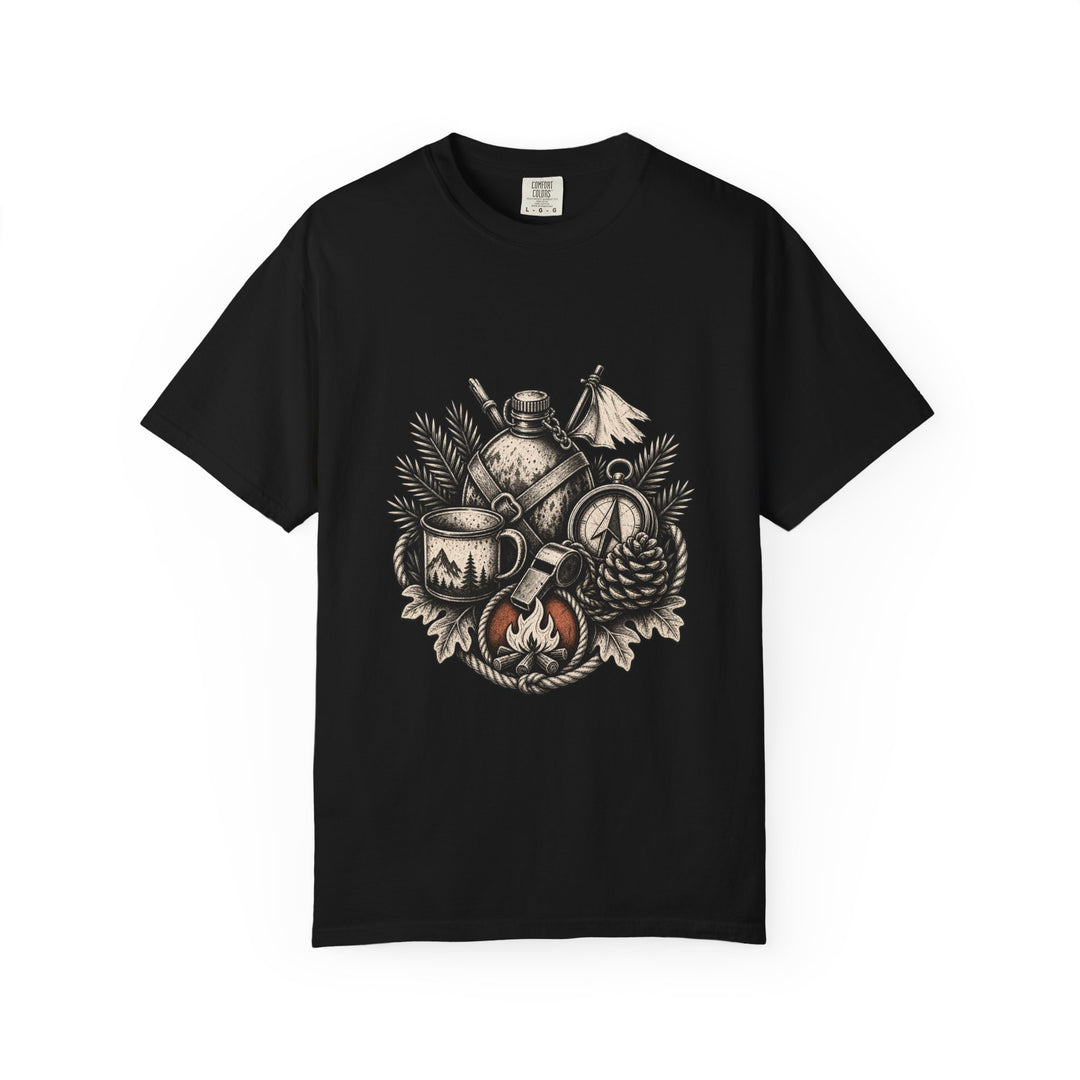 Monochrome Summer Camp Relic T-Shirt Graphic