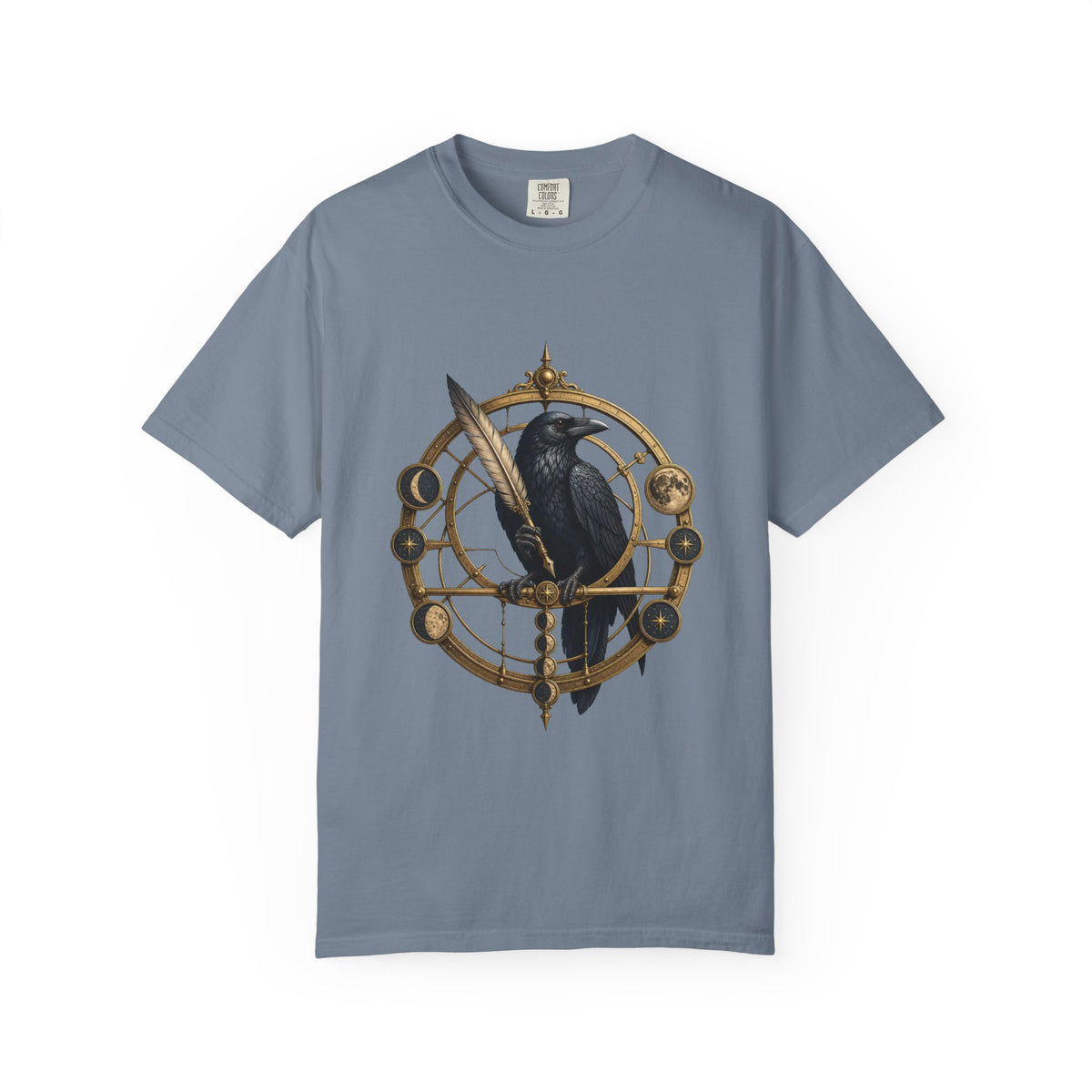 Poetcore Raven Astrolabe Graphic Tee
